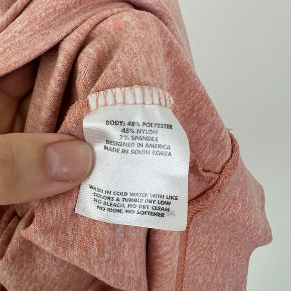 Rhoback Hesi Performance Hoodie Mens 3XL Light Orange Pullover Golf Stretch - Picture 6 of 6